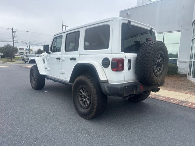 Used 2021 White Jeep Unlimited Rubicon 392 image 9