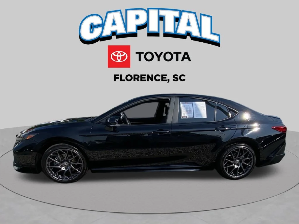 Used 2025 Black Toyota XSE image 3