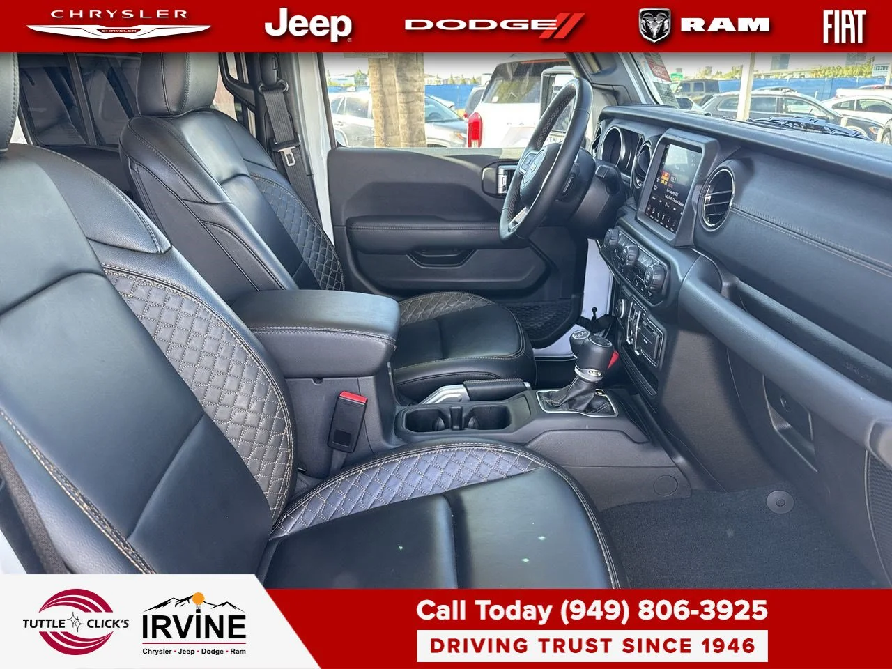 Used 2023 Bright White Clearcoat Jeep High Altitude image 25