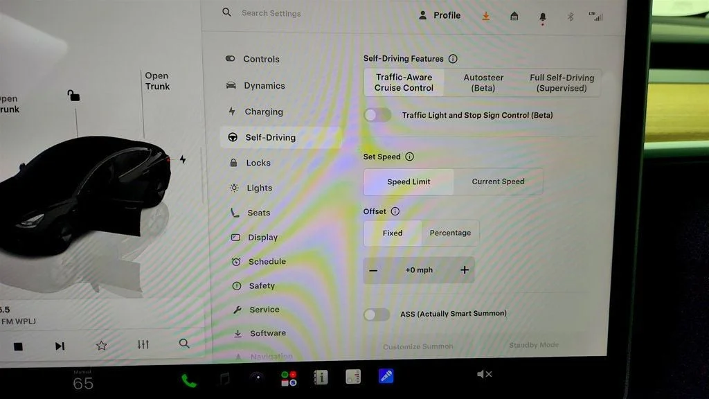 Used 2023 Solid Black Tesla RWD image 17