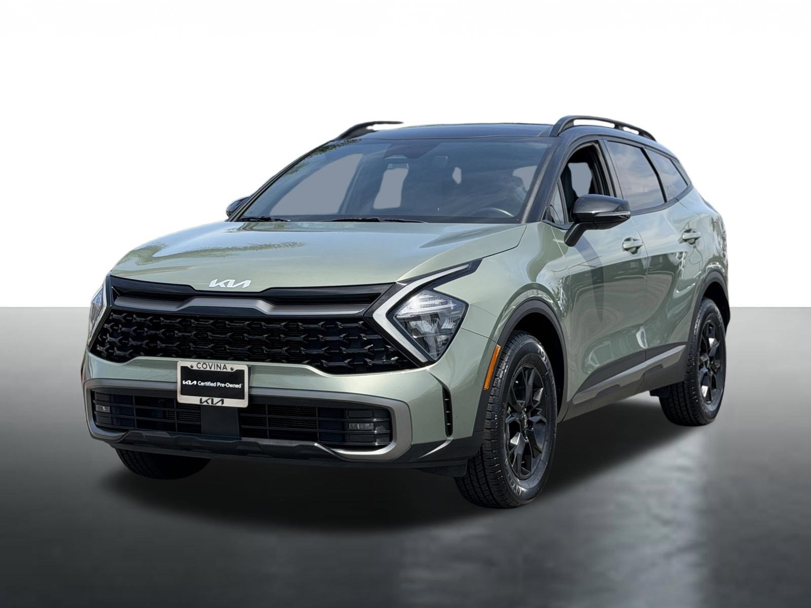 Certified Used 2023 Jungle Green/Ebony Black Roof Kia X-Pro image 4
