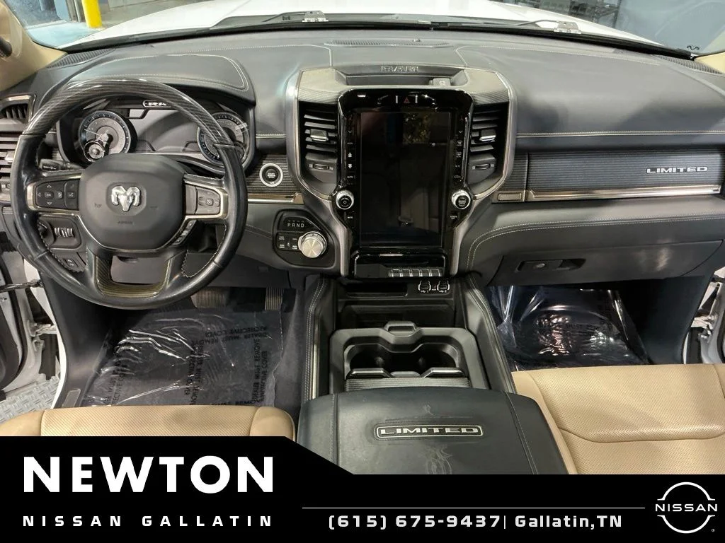 Used 2020 Bright White Clearcoat Ram Limited image 17