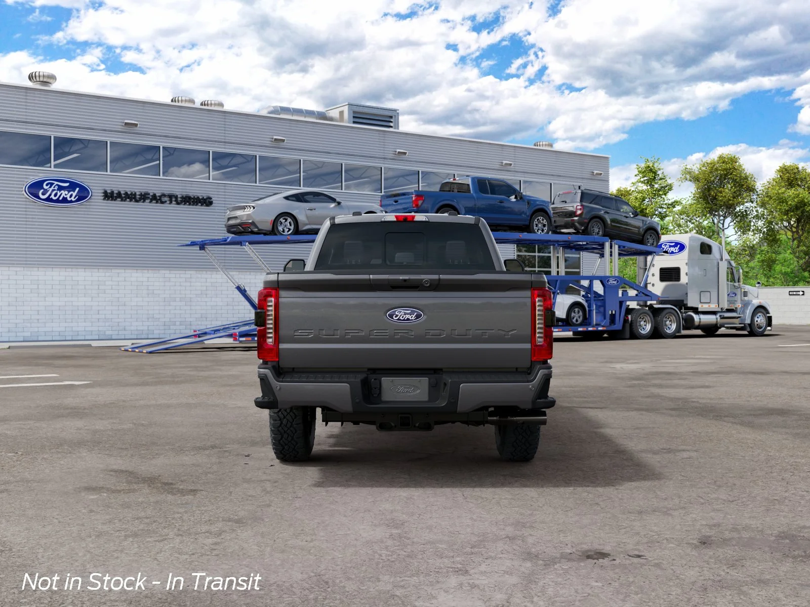New 2027 Carbonized Gray Metallic Ford F-350® Lariat® image 7