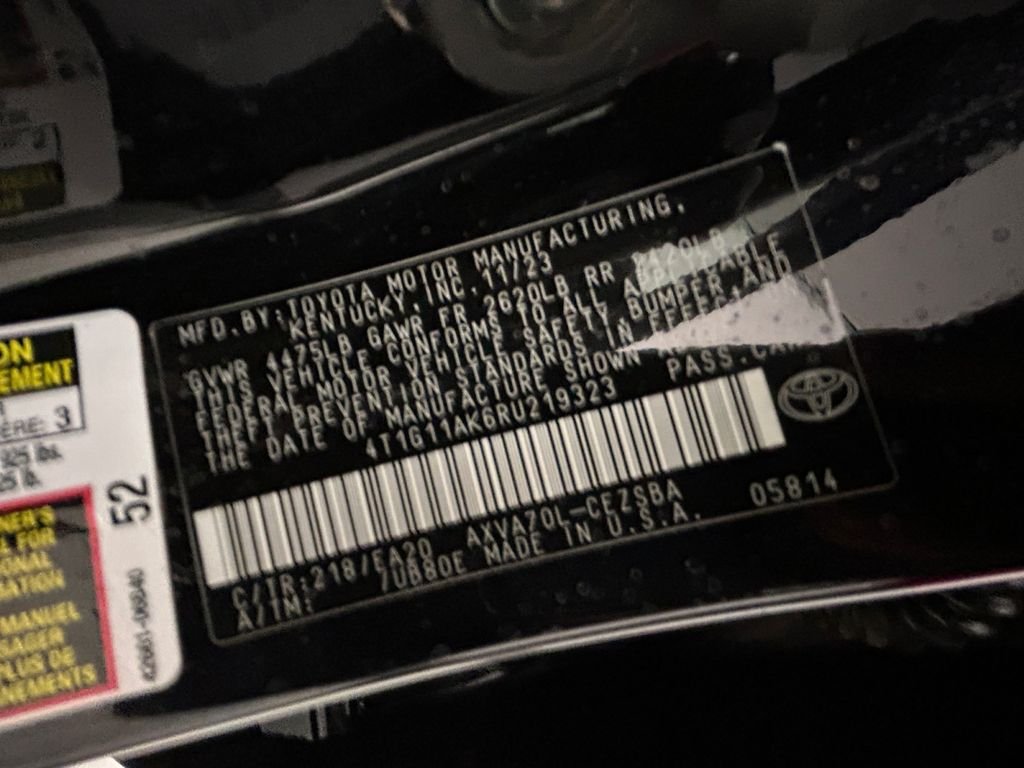 Used 2024 Black Toyota SE image 20