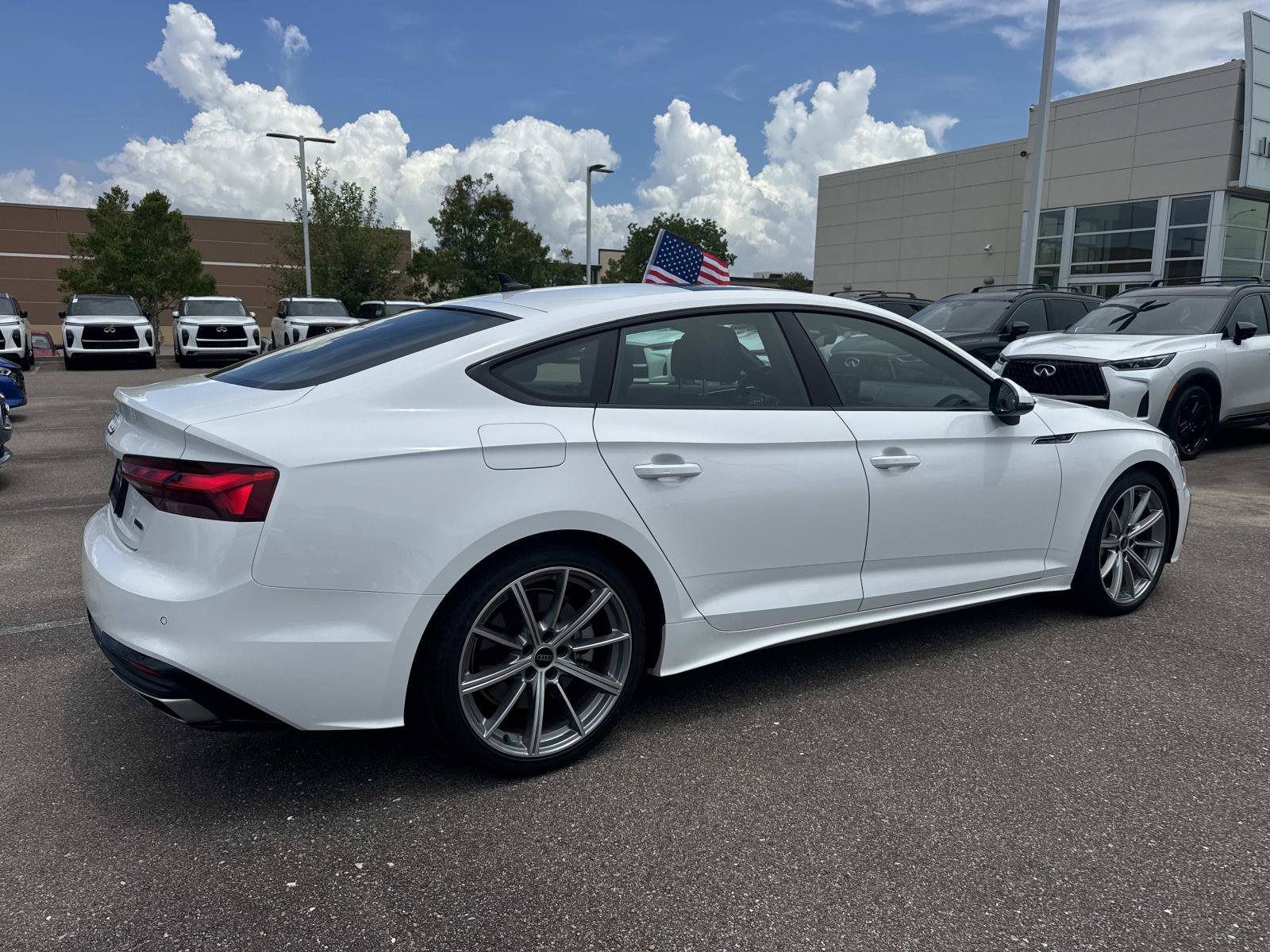 Used 2025 White Audi 45 S line Premium Plus image 5