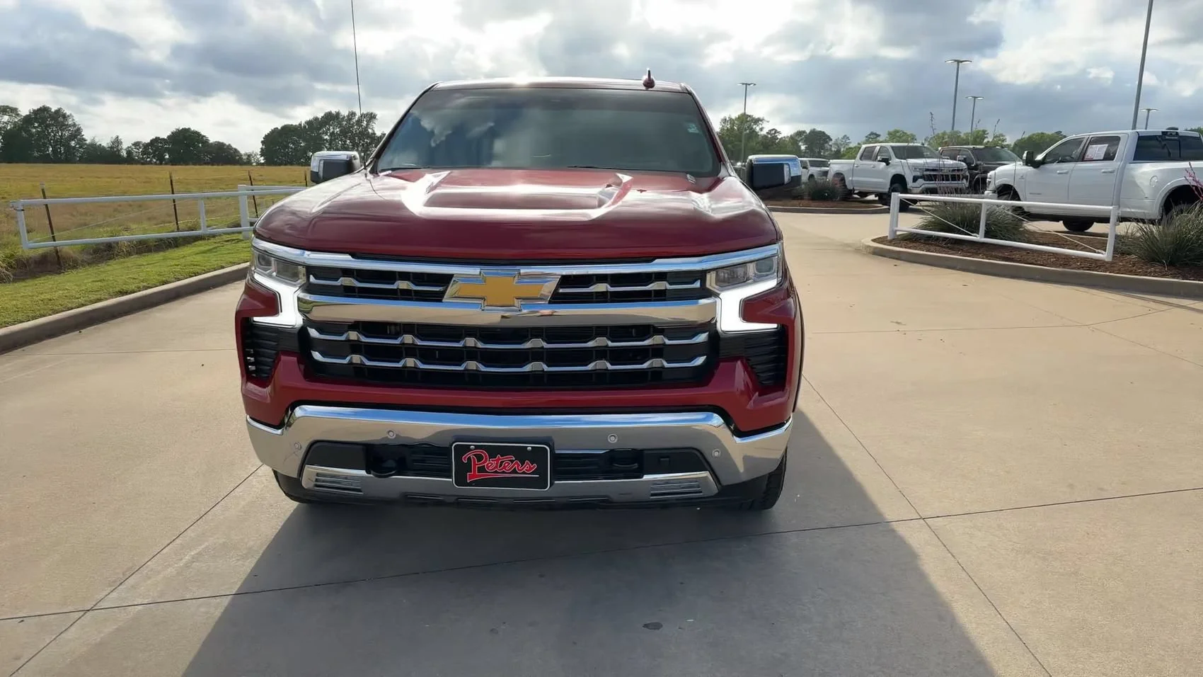 Used 2025 Radiant Red Tintcoat Chevrolet LTZ image 4