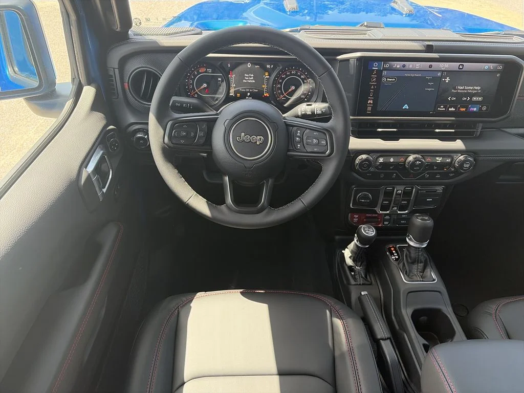 New 2026 Hydro Blue Pearl-Coat Exterior Paint Jeep Rubicon X image 14