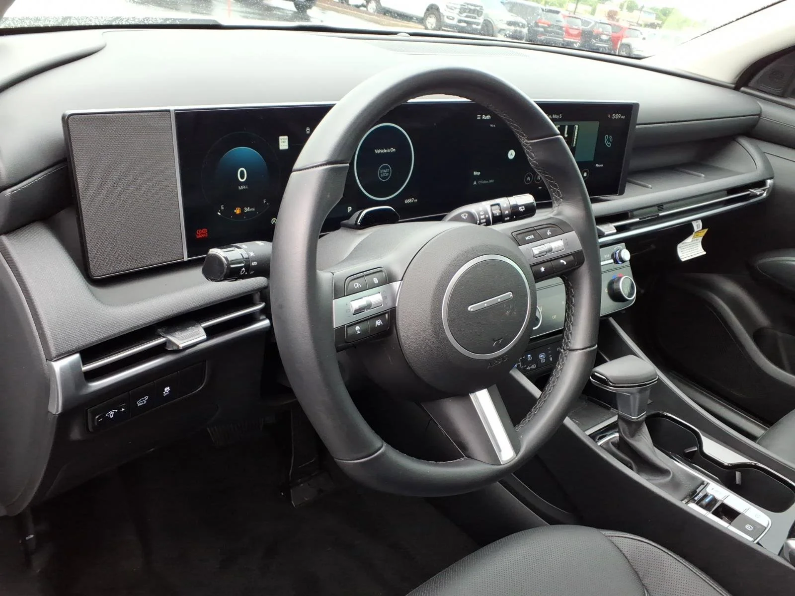Used 2025 Serenity White Pearl Hyundai SEL Convenience image 8