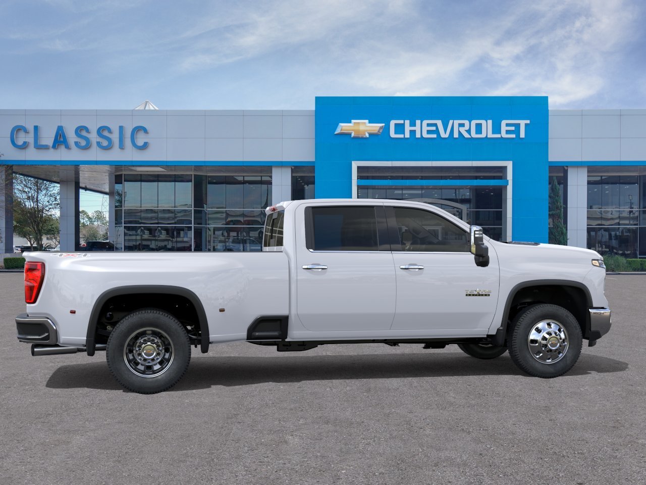 2026 Chevrolet Silverado 3500 HD LTZ DRW White at Classic Elite Chevrolet Hwy 6