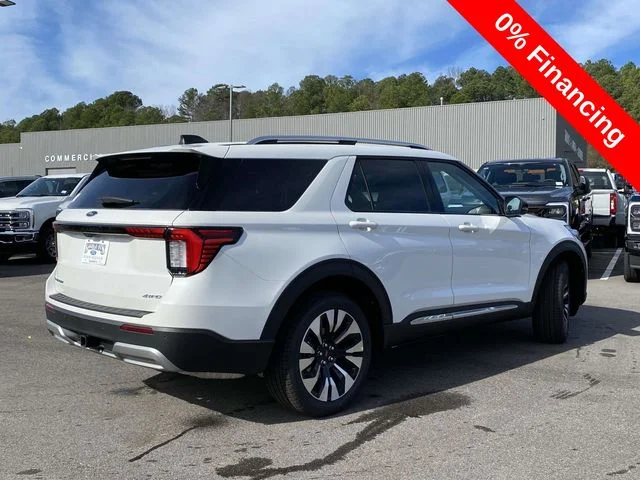 New 2026 White Ford Platinum image 3
