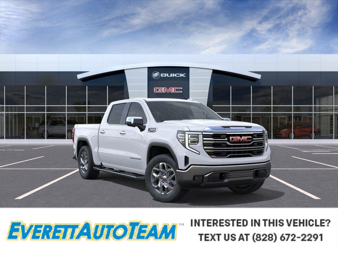 New 2026 Summit White GMC SLT image 1