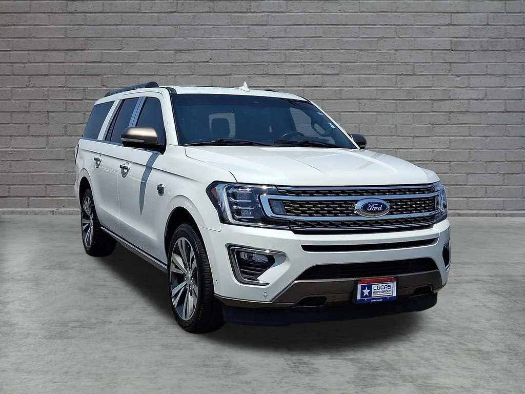 Used 2021 White Ford King Ranch MAX image 44