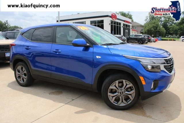 Used 2024 Blue Kia LX image 1