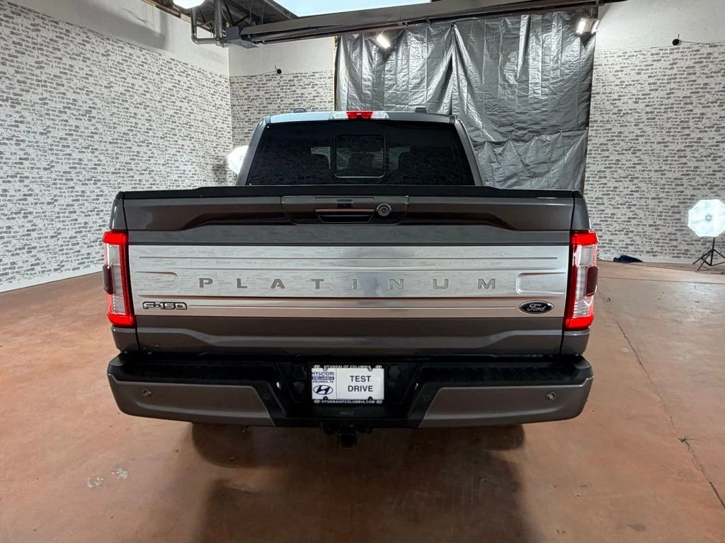 Used 2021 Gray Metallic Ford Platinum image 5