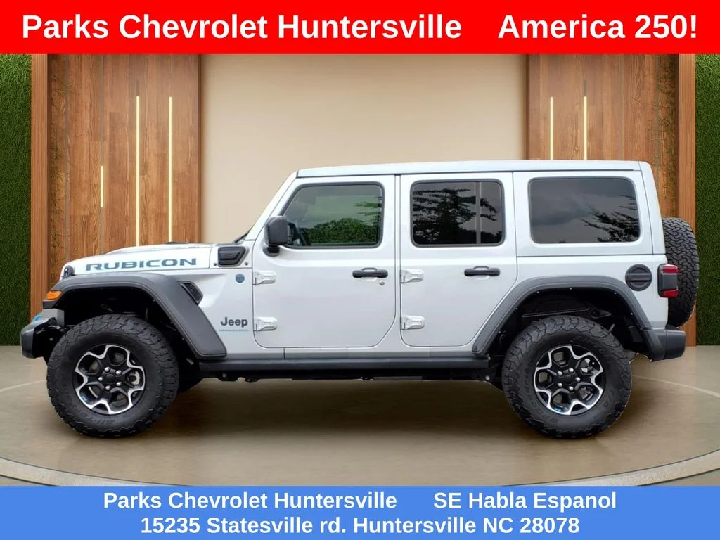Used 2023 Silver Jeep Rubicon 20th Anniversary Edition 4xe image 28