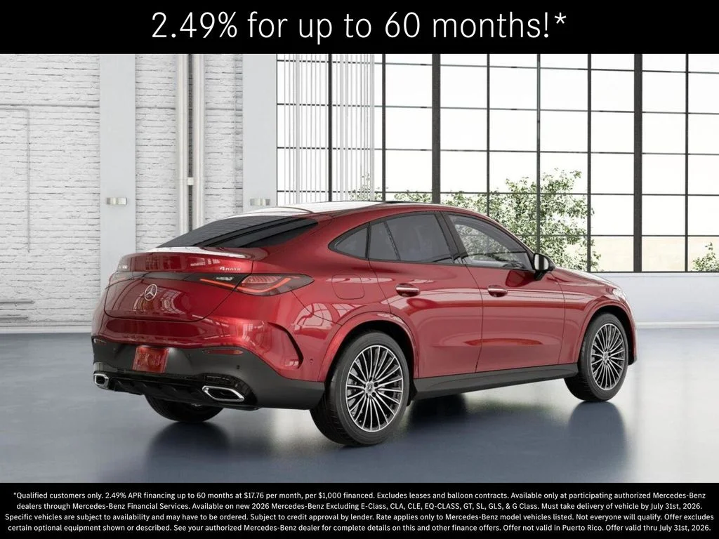 New 2026 MANUFAKTUR Patagonia Red Metallic Mercedes-Benz GLC 300 image 21