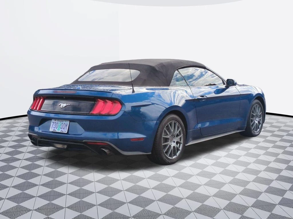 Used 2022 Blue Metallic Ford EcoBoost Premium image 6