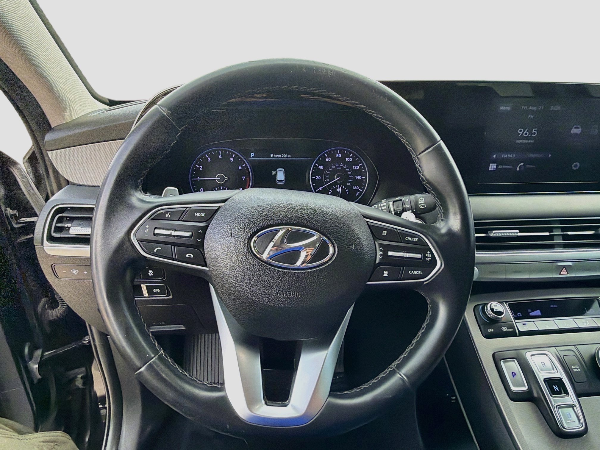 Used 2022 Abyss Black Pearl Hyundai SEL image 8
