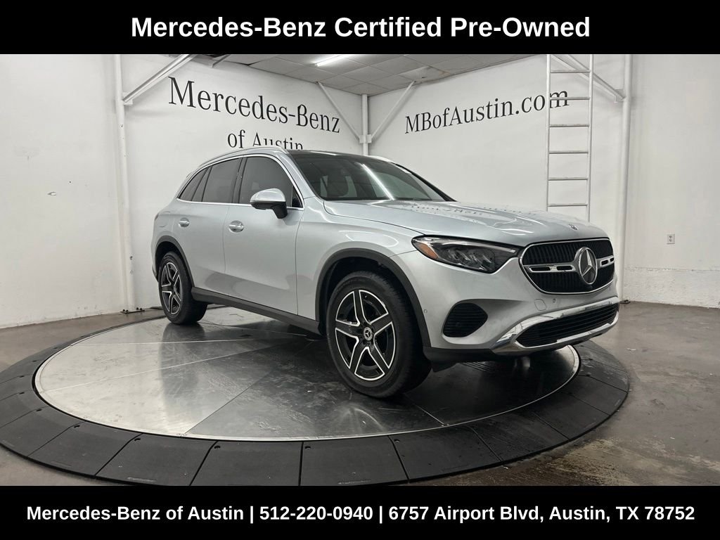 Certified Used 2026 Silver Mercedes-Benz GLC 300 image 1
