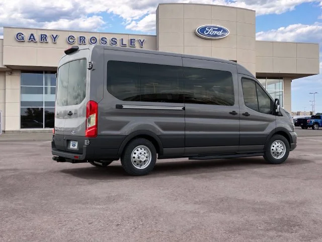 New 2027 Carbonized Gray Metallic Ford Passenger Van XLT image 6