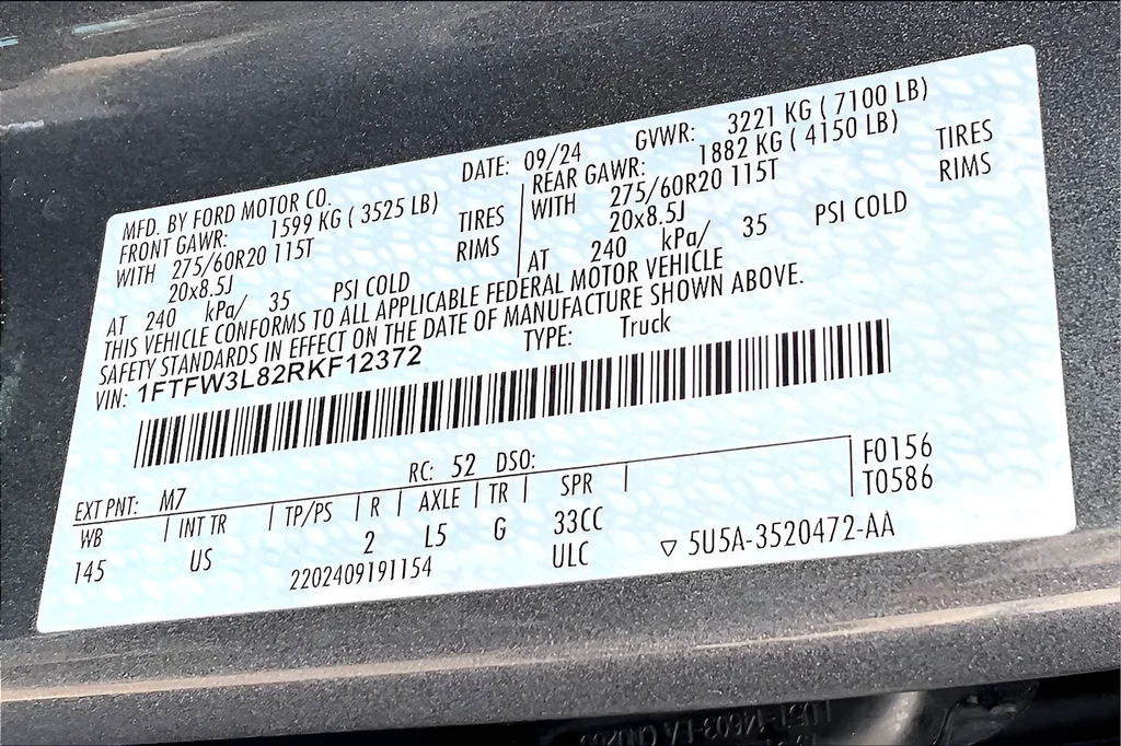 Used 2024 Gray Ford XLT image 16