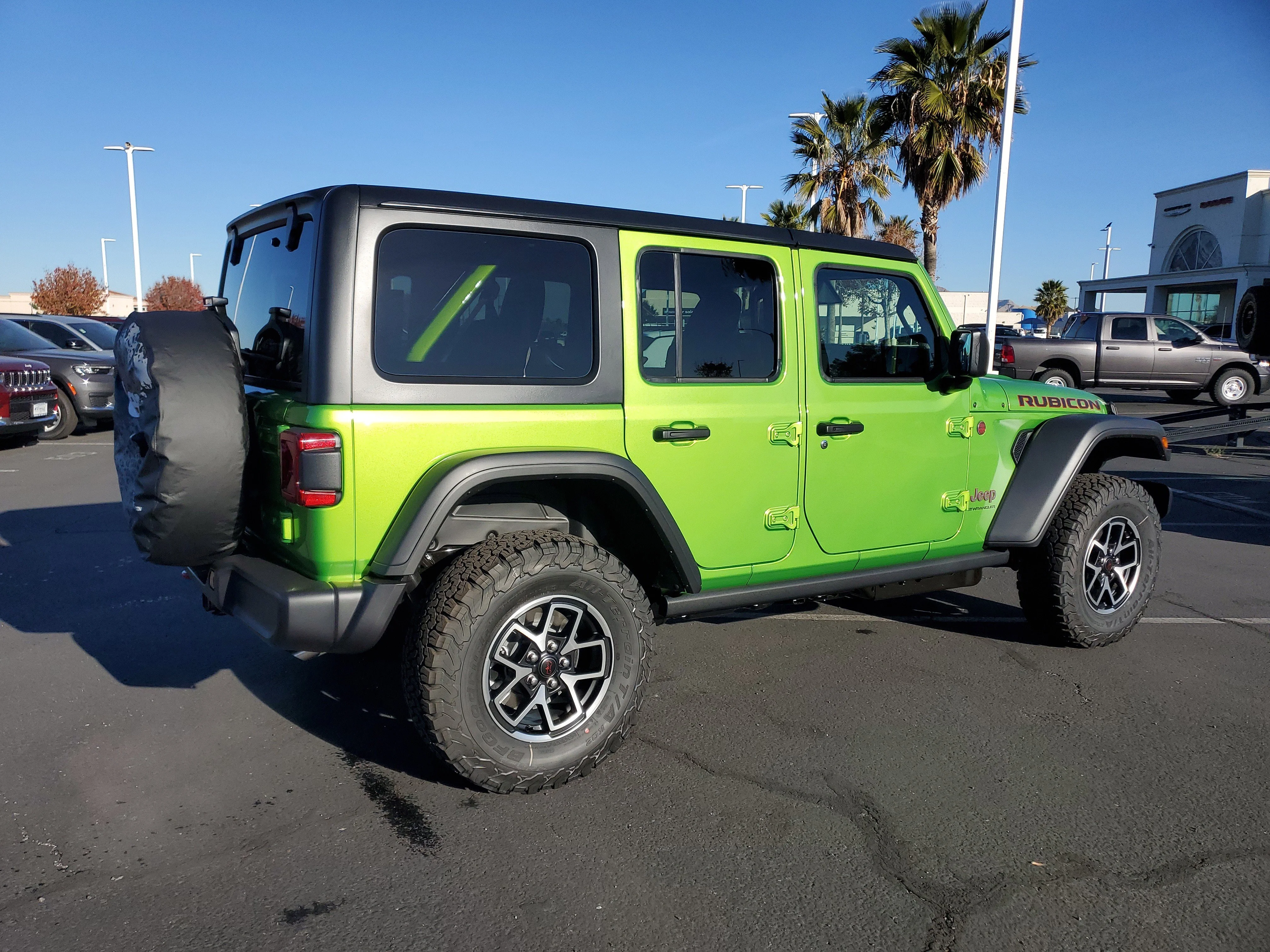 New 2026 Mojito Clear-Coat Exterior Paint Jeep Rubicon image 4