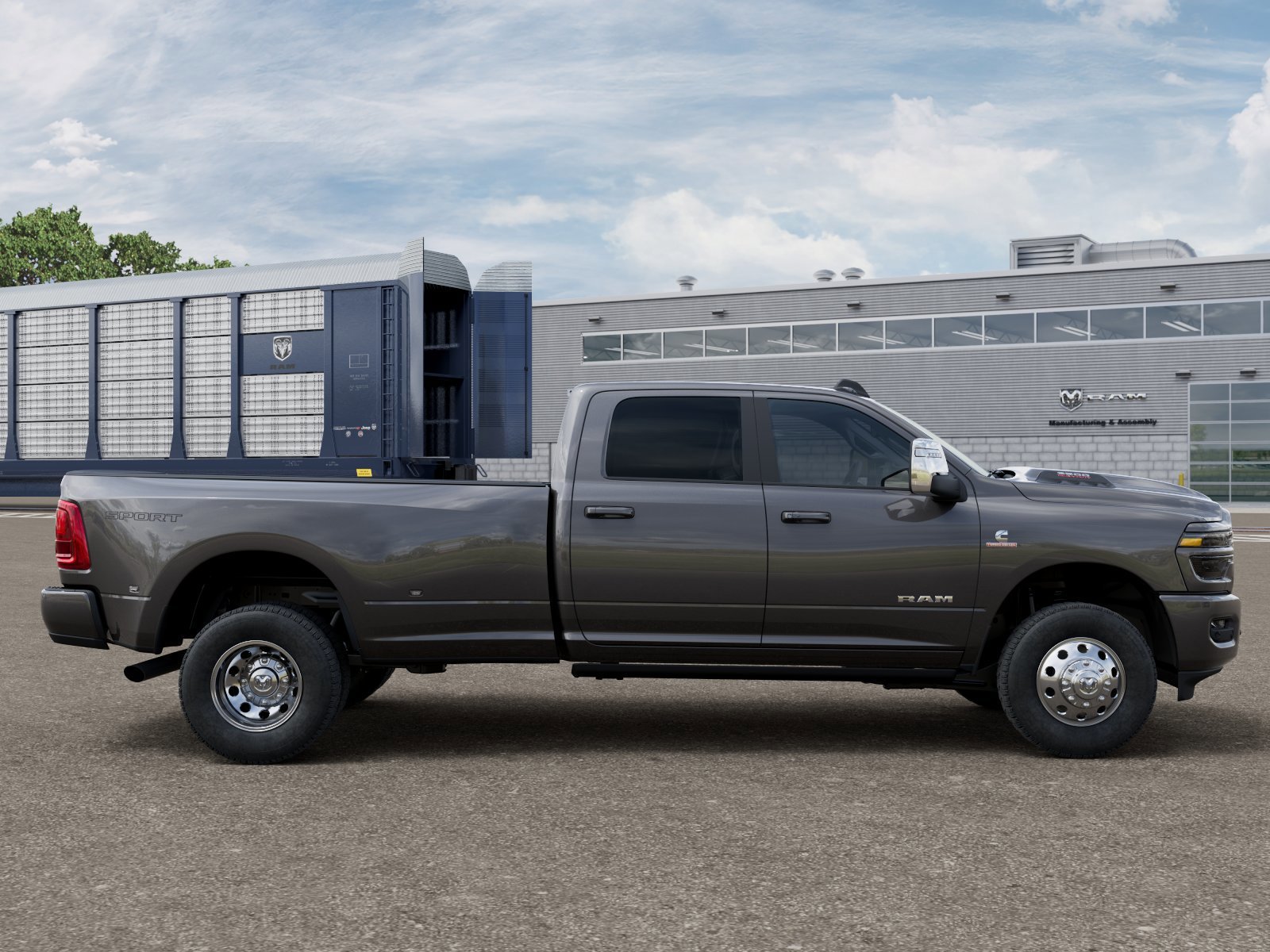 New 2026 Granite Crystal Metallic Clearcoat RAM Laramie image 21