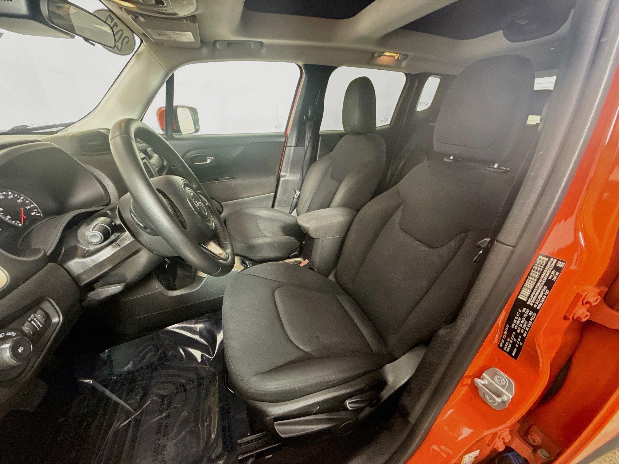 Used 2017 Omaha Orange Jeep Latitude image 19