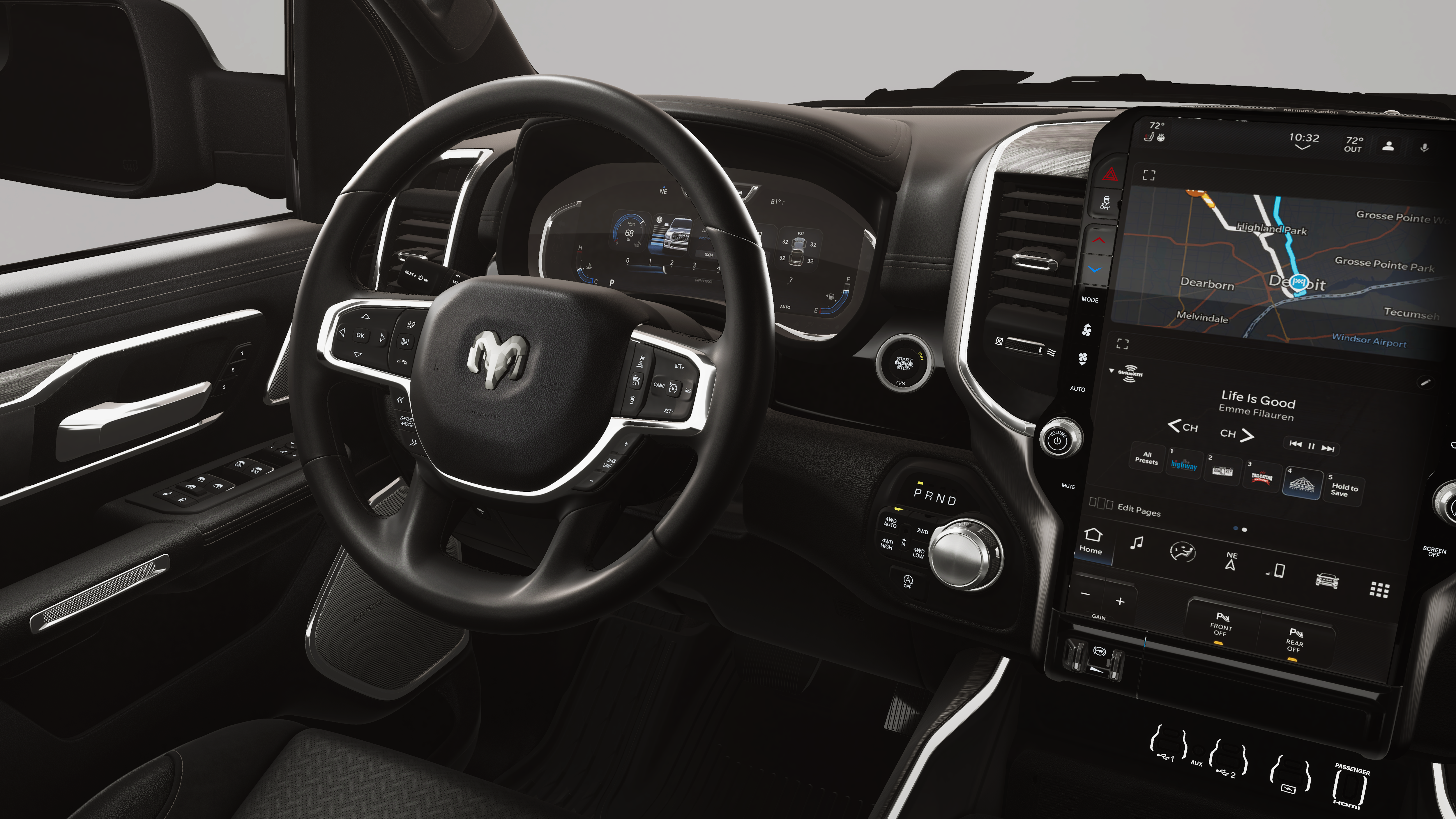 New 2026 Forged Blue Metallic Exterior Paint RAM LARAMIE image 21