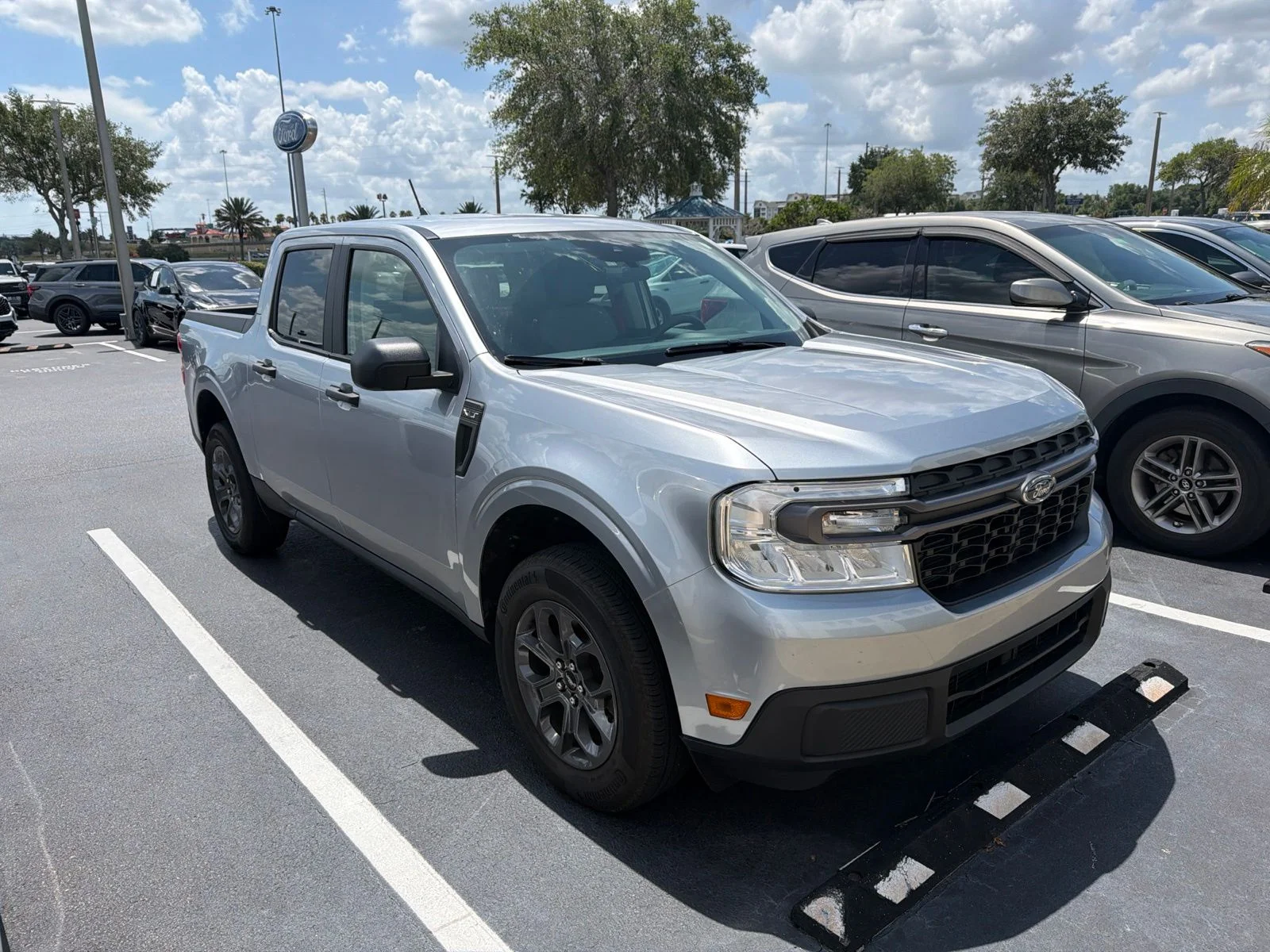 Certified Used 2023 Silver Ford XLT image 1