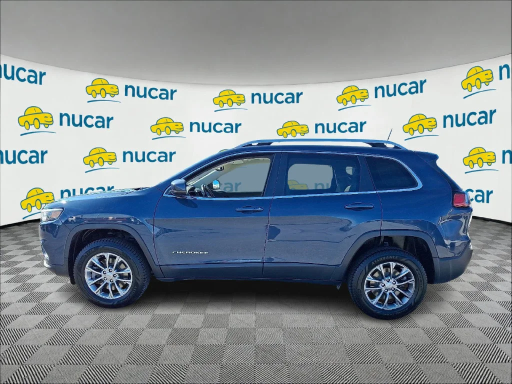 Used 2021 Blue Jeep Latitude Lux image 4