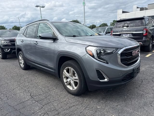 Used 2019 SATIN STEEL METALLIC GMC SLE image 3