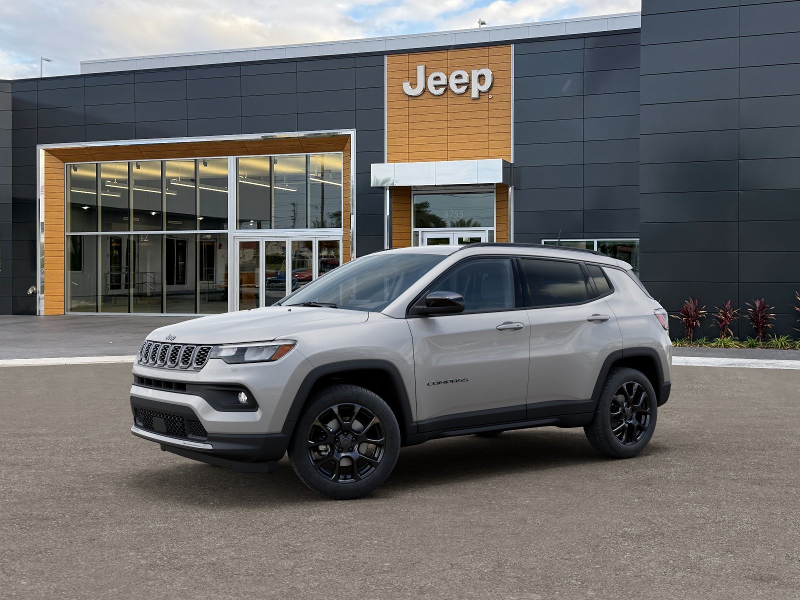 New 2026 Silver Zynith Metallic Clear-Coat Exterior Paint Jeep Latitude image 32