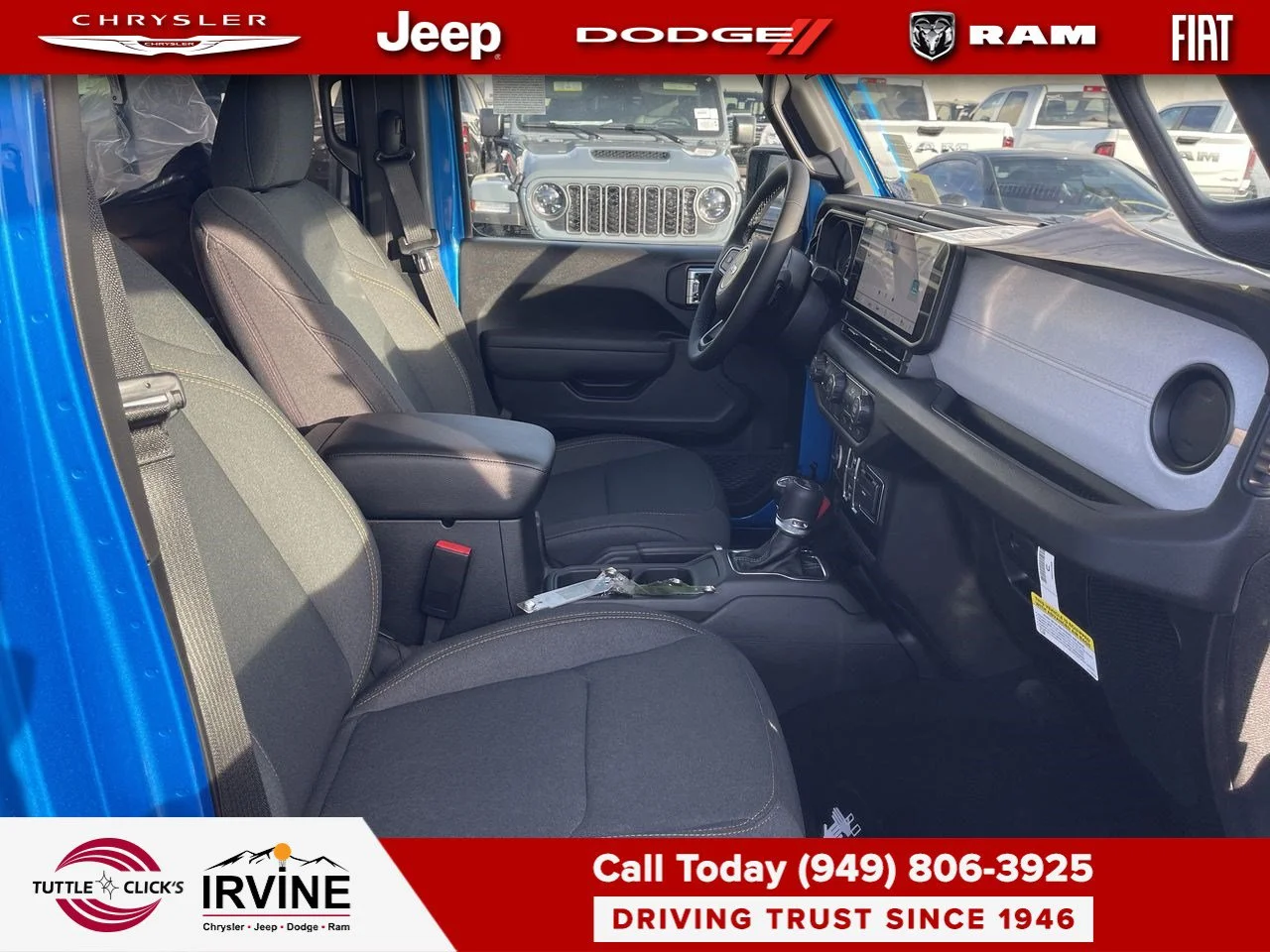 New 2026 Hydro Blue Pearl-Coat Exterior Paint Jeep Sport S image 16