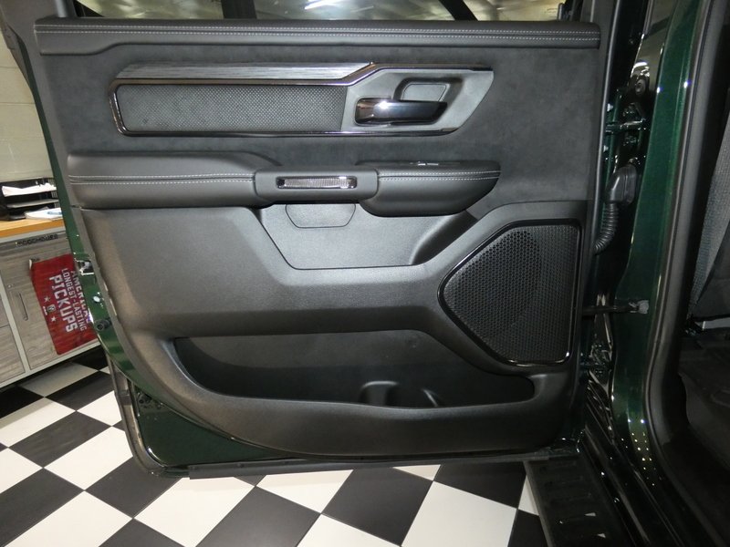 New 2026 Serrano-Green Metallic Exterior Paint RAM RHO 4x4 Crew Cab 5