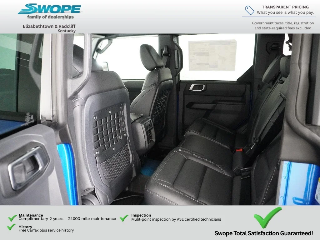 New 2026 Velocity Blue Metallic Ford Big Bend® image 10