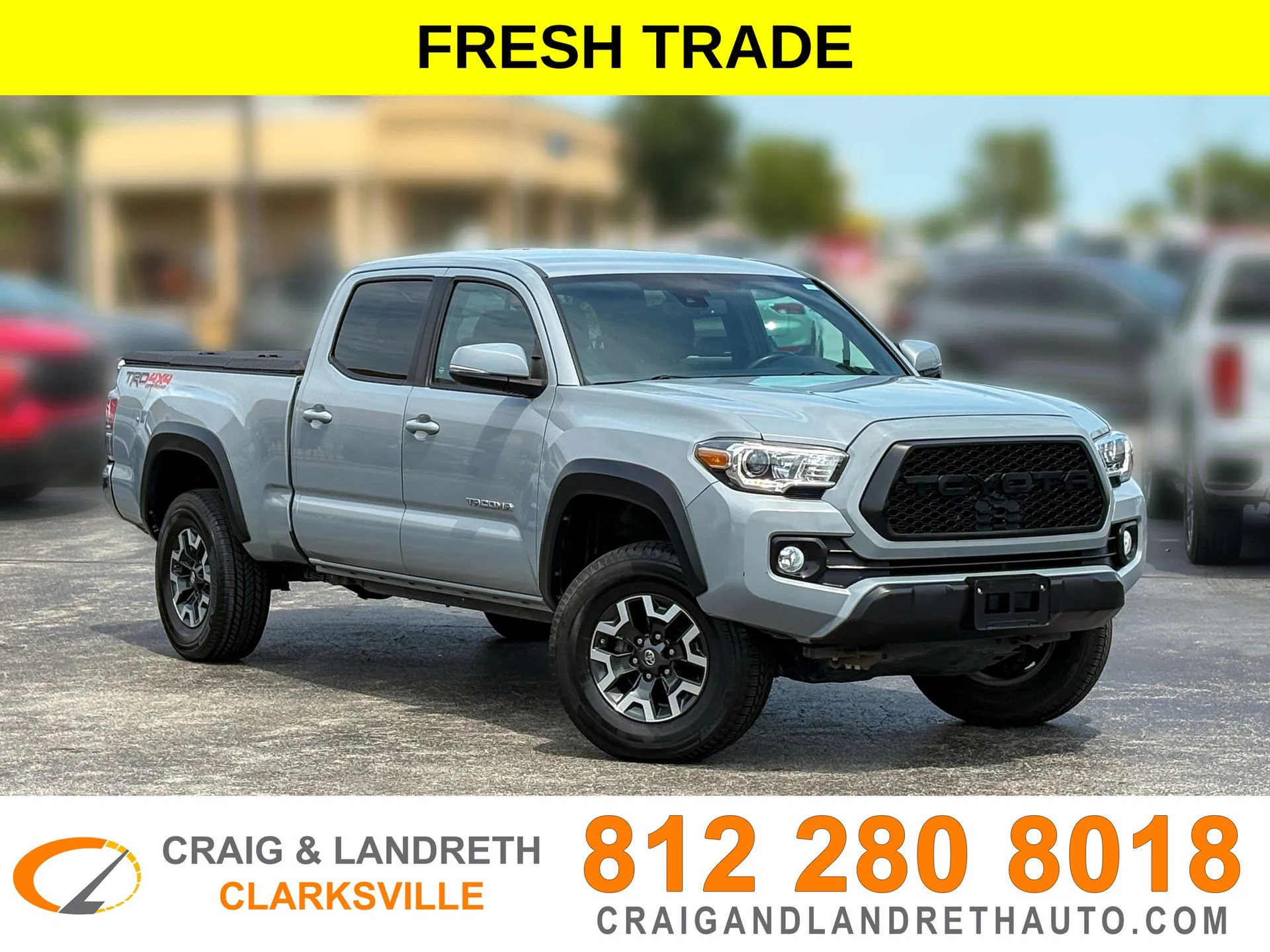Used 2020 White Toyota TRD Off-Road image 1
