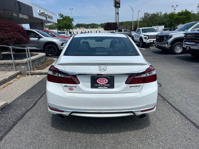Used 2017 White Honda Sport image 4