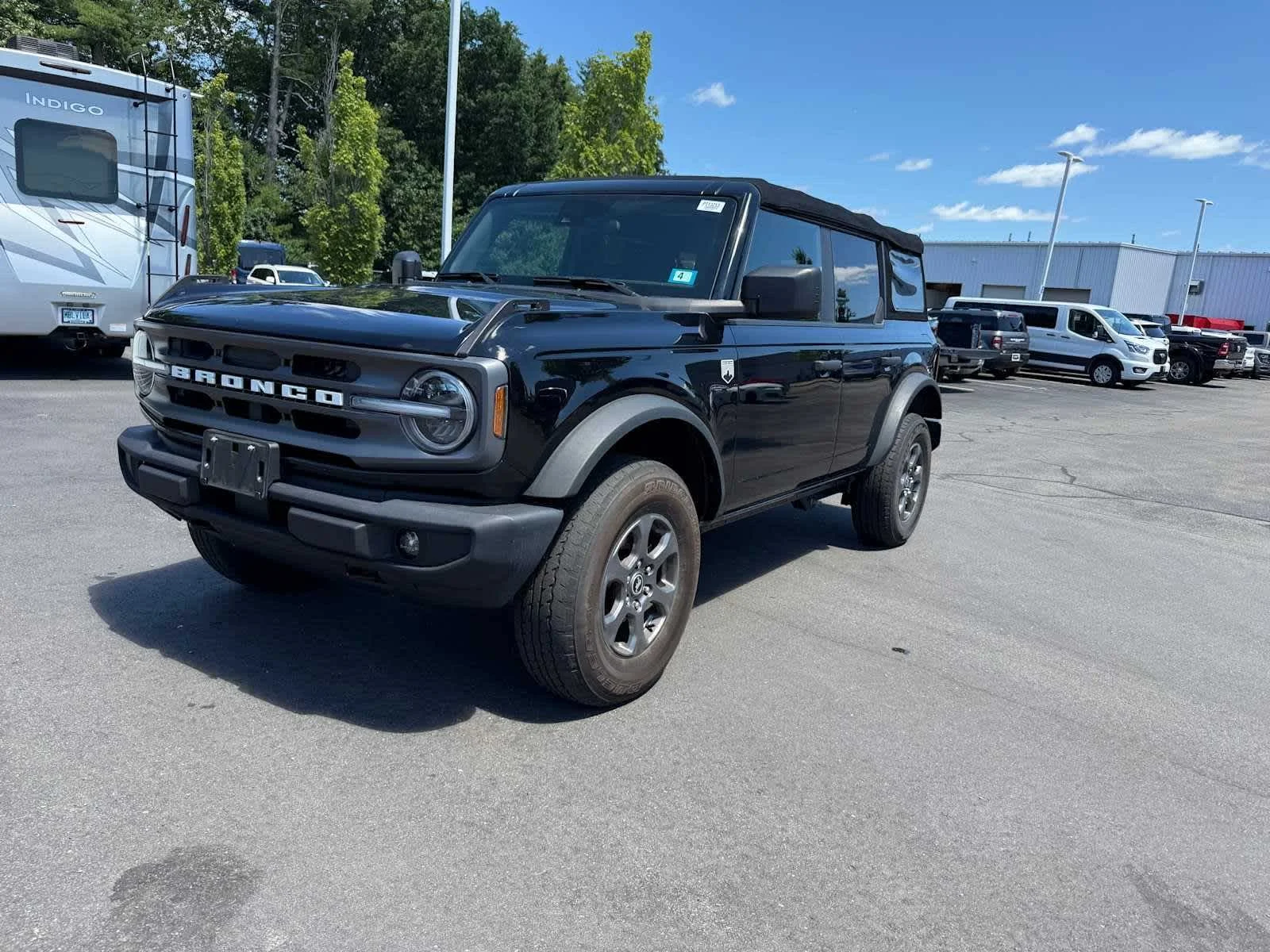 Used 2022 Shadow Black Ford Big Bend image 1
