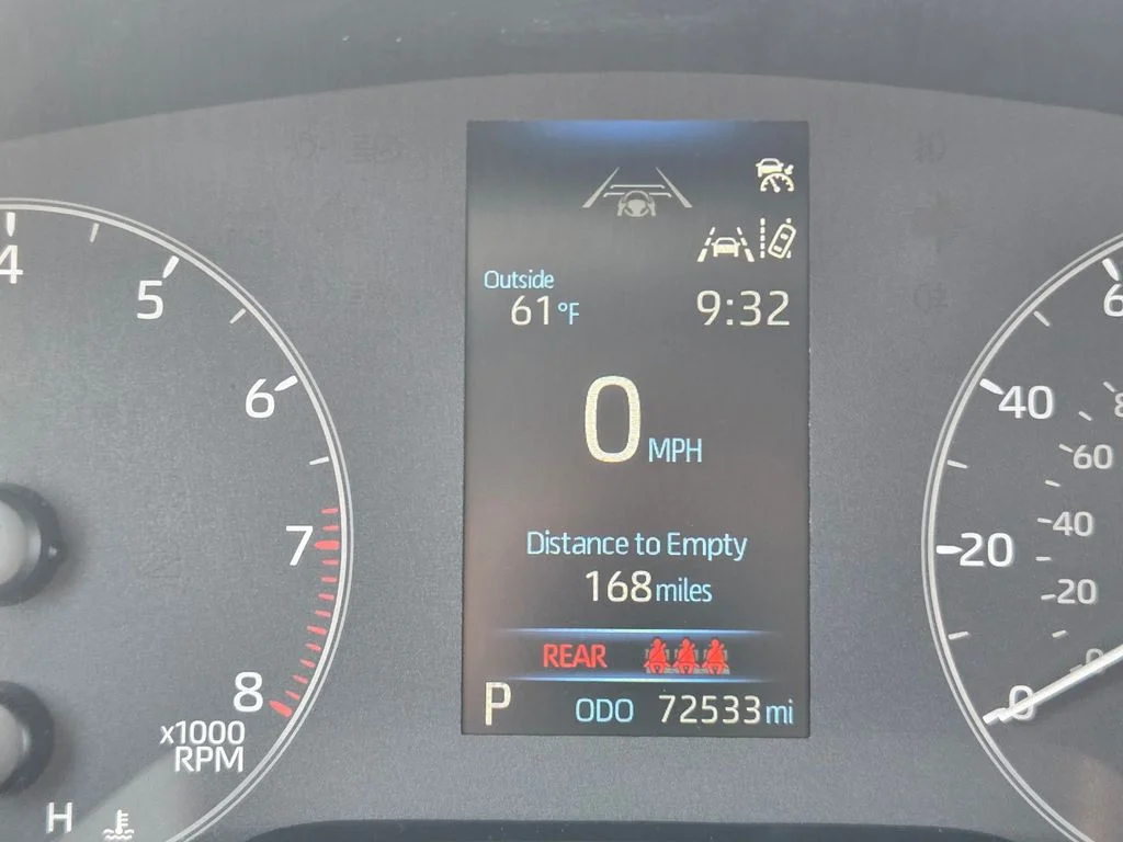 Used 2023 Red Toyota LE image 22