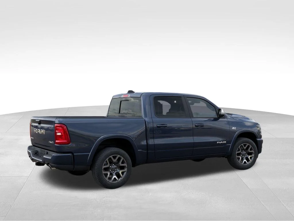 New 2026 Forged Blue Metallic Exterior Paint RAM Laramie image 4