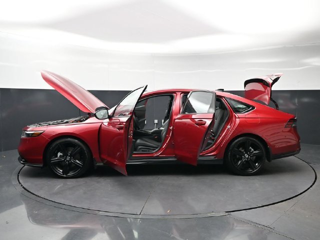 Certified Used 2026 Radiant Red Metallic Honda Sport-L Hybrid image 77