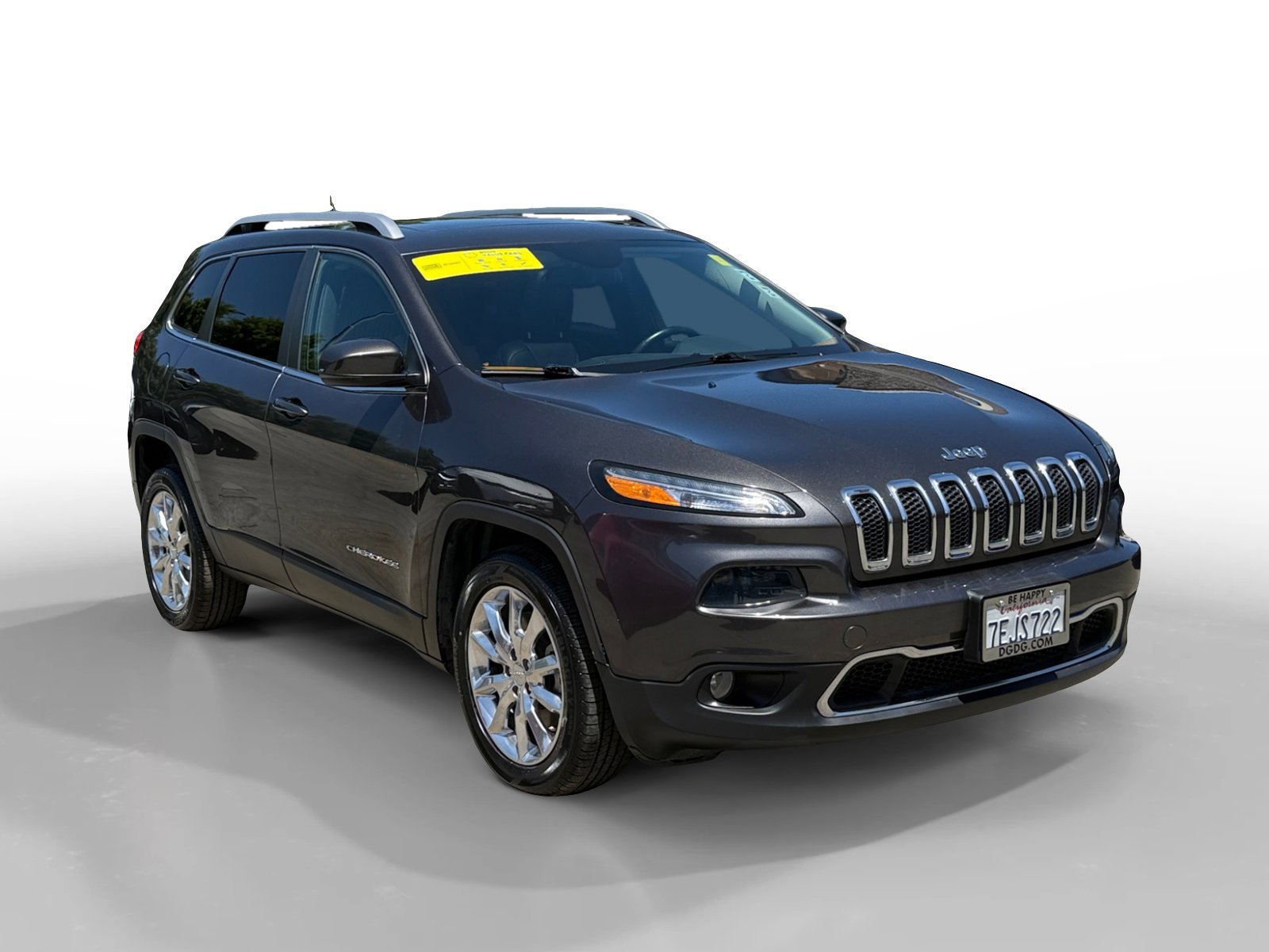 Used 2014 Granite Crystal Metallic Clearcoat Jeep Limited image 7
