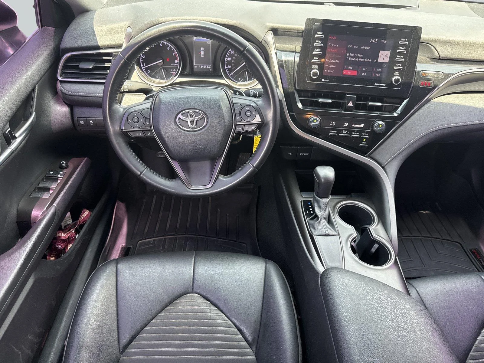 Used 2021 Super White Toyota SE Nightshade image 14