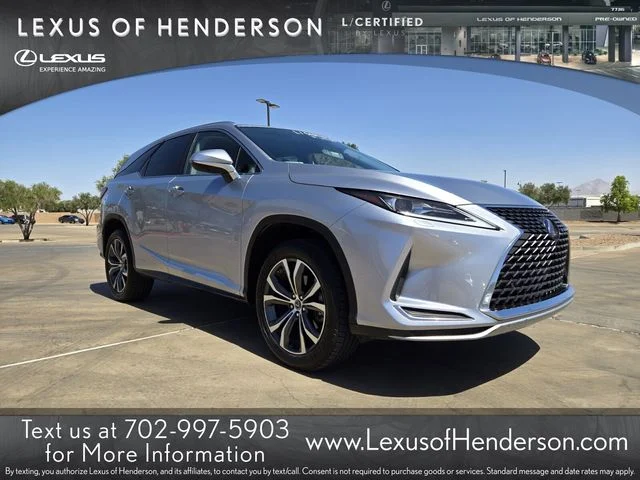 Certified Used 2022 Silver Lexus 450hL image 1
