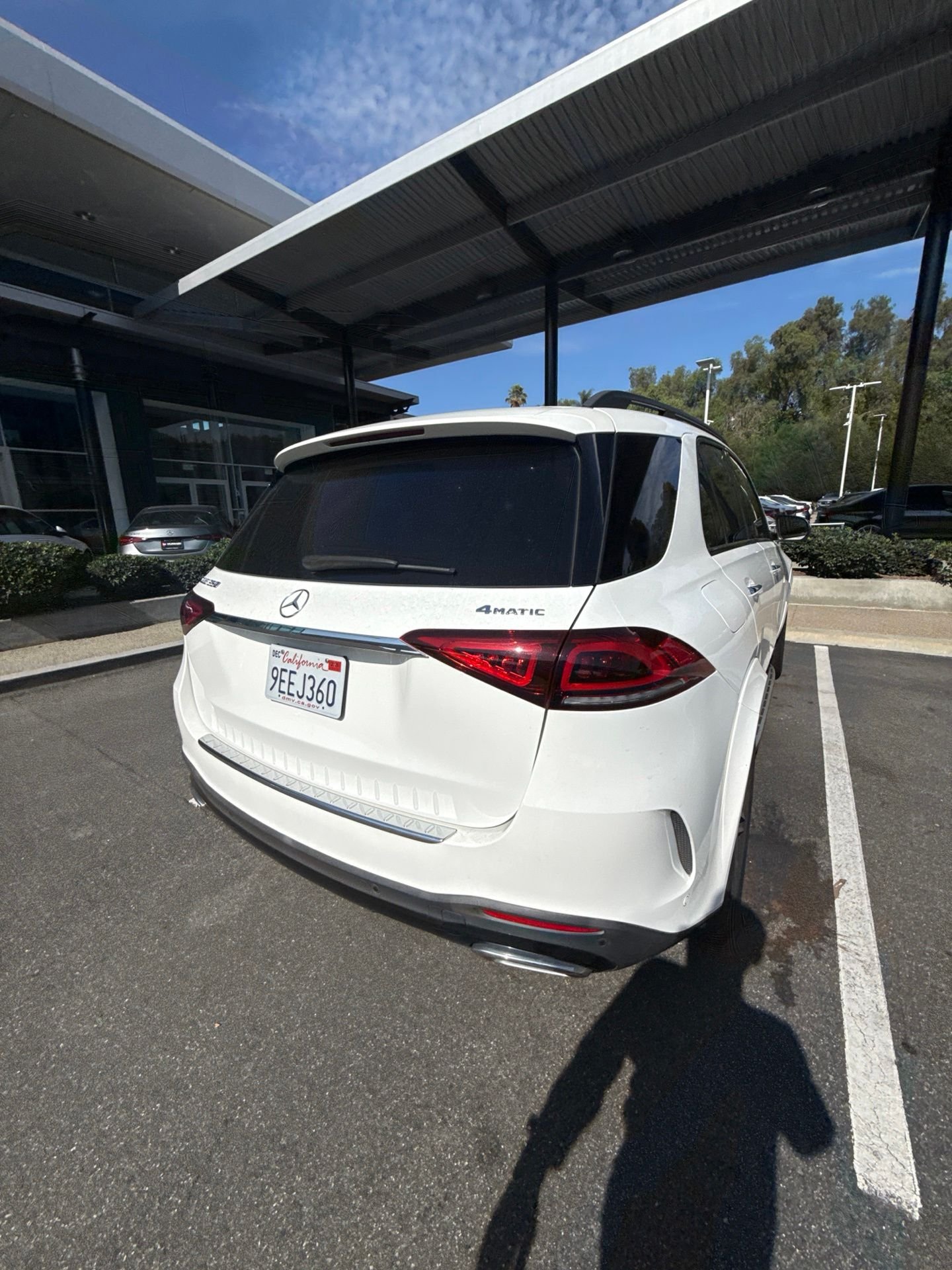 Used 2020 White Mercedes-Benz GLE 350 image 8