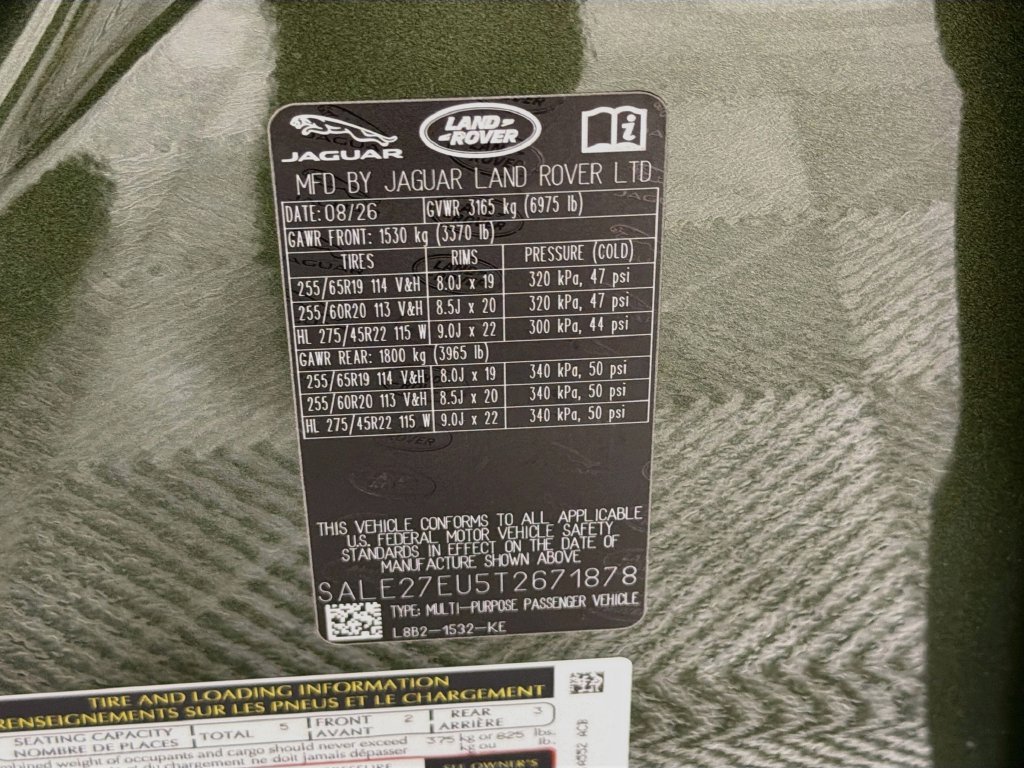 New 2026 Woolstone Green Land Rover X-Dynamic SE image 34