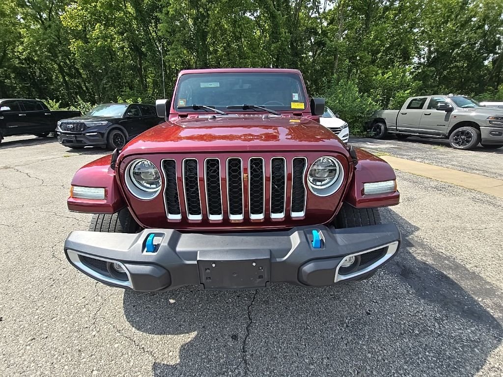 Used 2022 Red Jeep Unlimited Sahara 4xe image 12