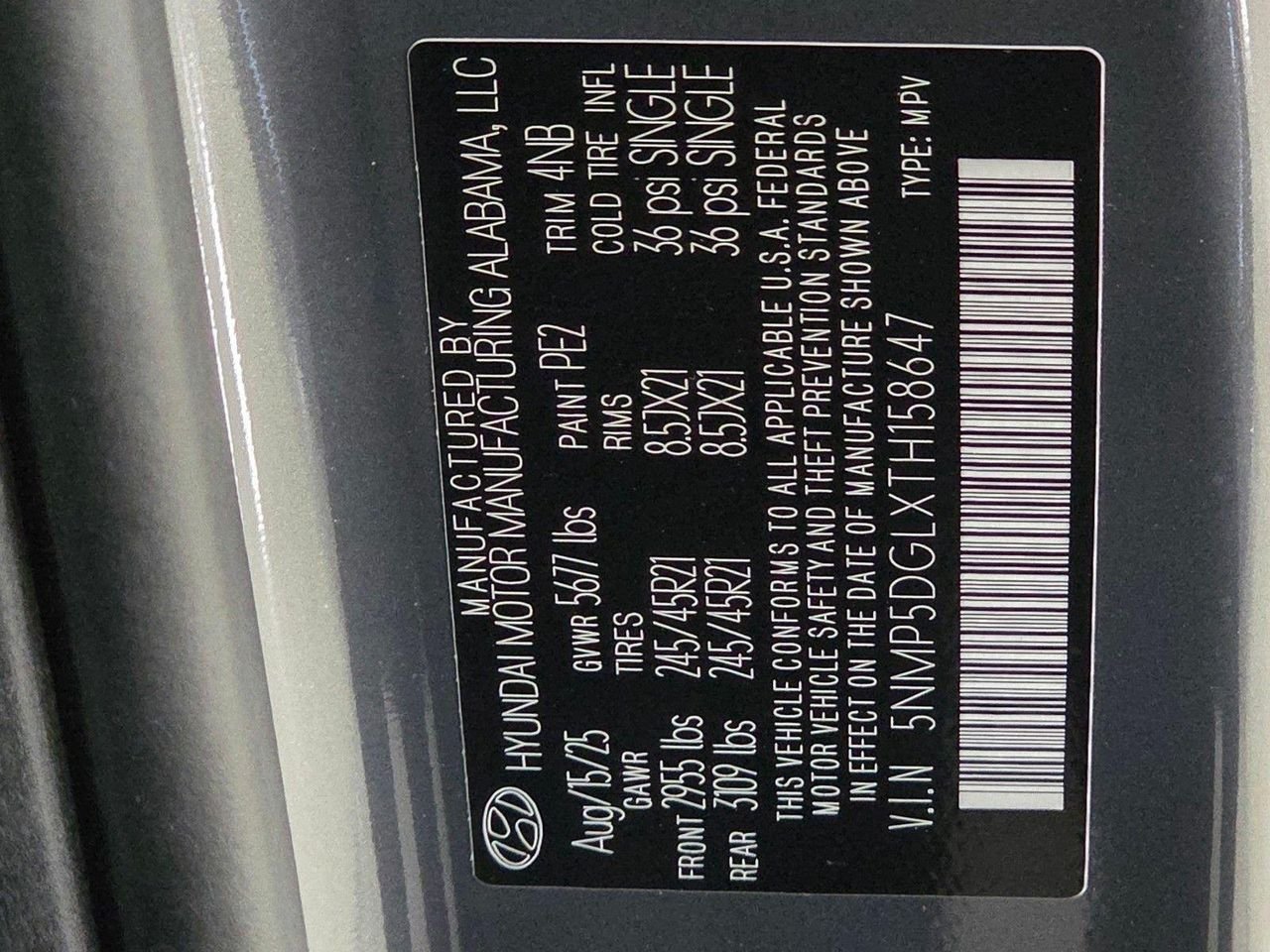 2026 Hyundai Santa Fe Calligraphy - Photo 36