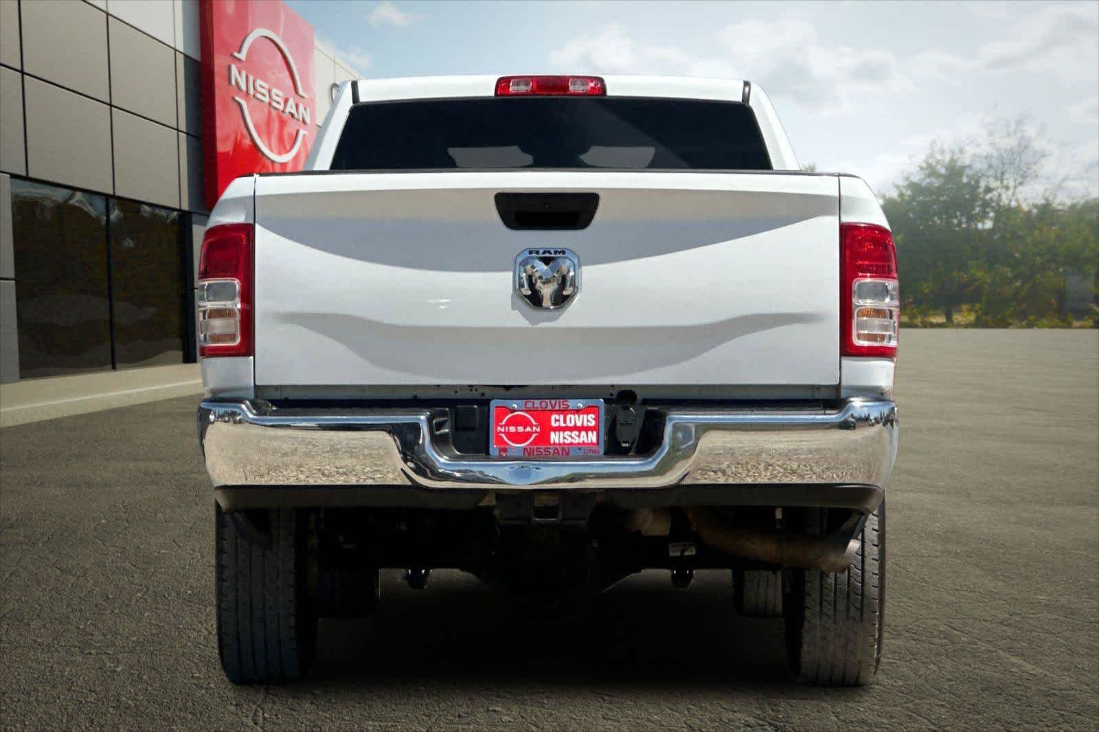 Used 2024 Bright White Clearcoat Ram Big Horn image 8